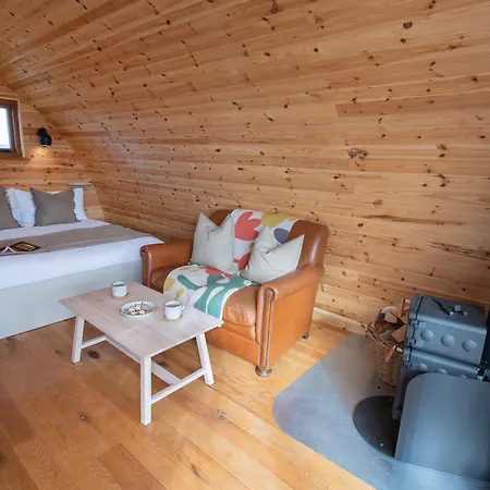 Lüks kamp alanı Deluxe Scandi Glamping Pod - Comfort Ebberston