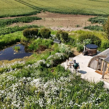 Lüks kamp alanı Deluxe Scandi Glamping Pod - Comfort Ebberston